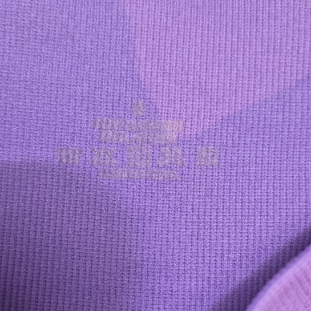 Blue and Purple High-Waisted Athletic Shorts - Picture 11 of 11